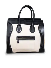 Leather Luggage Tote Bag