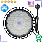 High Low Bay LED UFO Lights Industrial Warehouse Factory Workshop Lamp 300W 500W