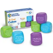 Learning Resources Be Kind Cubes Conversation Starter| Sensory | Autism ADHD Aid