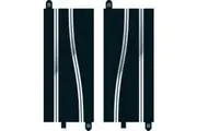 Scalextric C8246 Side Swipe Straights - 2 x 350mm