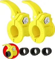 ZY-HUAN Barbell Clamps, Adjustable Size Dumbbell Clasp, 30 mm, 28 mm, 25 mm, 23 mm, Quick Release Weight Clips, Quick Release Barbell Bar for Crossfit, Weightlifting, Professional Training