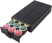Coffee Pod Holder Drawer Compatible with Keurig K Cup Pods that Holds 18 Pods