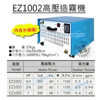 在飛比找蝦皮購物優惠-【EZ LIFE@專業水管】中大型造霧機EZ1003主機三分