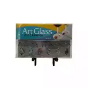 Art Glass Wine Glass Charms Set of 6 Brand New