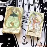 特惠🥇桌游占卜 飄渺幻境塔羅牌ETHEREAL VISIONS:ILLUMINATED TAROT DECK(80張)