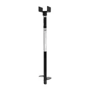 Pylex Helical Post 32" Adjustable Black Anchor Deck Pergola Footing Screw Steel