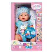 Baby Born Magic Boy Lifelike Soft Touch Kids/Childrens Toy 43cm - Open Box 3+