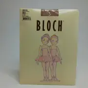 Bloch Endura Childrens Footed Tights Size M (6-8) Lt Tan