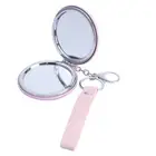 Portable Makeup Mirror Hand Held Mirrors with Handle Woman Travel