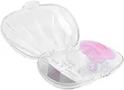 Women's Manual Body Hair Shaver 4 Layer Stainless Steel Blades Reusable Epilator for Face Legs Bikini Line Rotating Head Easy Clean Pink Hair Removal Tool