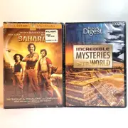 SAHARA/ INCREDIBLE MYSTERIES OF THE WORLD (DVD) Action Adventure Documentary NEW