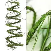 300cm/118inch Flexible Green Medium Artificial Tree Branches Fake Tree Trunk ...