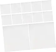 ASAKKURA 12pcs Silicone Dehydrator Sheets Non-stick Trays for Fruits Veggies Easy to Clean Reusable