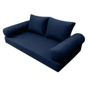 |COVER ONLY| Style 1 Twin Knife Edge Daybed Mattress Bolster Pillow Covers AD101