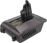 Adapter for Hitachi & Hikoki Li-Ion Battery BSL1840，BSL1850，BSL1860 Convert to for Dyson V6 Series Vacuum Cleaner