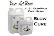 Epoxy Resin 4 Litre River Art High Performance 3:1 Ultra-Clear River Tables
