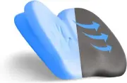 Klaudena Chair Cushion for Tailbone Pain Relief & Lower Back Support