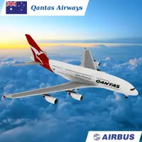 在飛比找蝦皮購物優惠-商用 AIRBUS A380 Qantas 航空紙模型