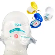 CPR Resuscitator Mask CPR Face Shield For CPR Emergency Rescue With Keychain ===