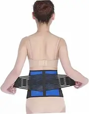 YOSADIER Sports Waist Trainer Neoprene Lower Back Brace with Lumbar Support Breathable Design for Suitable for Active Individuals Medium Black