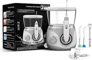 Tabletop Dental Flosser for Teeth with 2 Cleaning Modes & 10 Pressure Settings, 600ml Watertank, Oral Flosser, Oral Irrigator