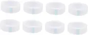 FOYTOKI 8 Rolls Lash Extension Tape Eyelash Grafting Tape Comfortable Easy to Use Remove for Salon Home Use