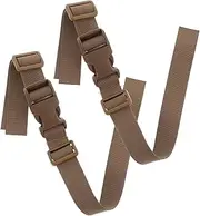 Versatile Backpack Straps 2pcs Retractable Chest Straps Buckle for Outdoor Activities