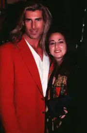 Fabio & Rachel Corey at Dream Date with Fabio at Iridium in New Yo - Old Photo 1