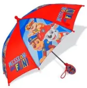 Nickelodeon Paw Patrol Kids Rain Umbrella with Character Charm Handle NWT