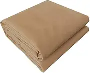 300x400cm Heavy Duty Tan Canvas Tarp Tarpaulin Sun Blocked Waterproof Dustproof