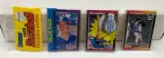 Score 1989 Baseball Rack Pack, Gregg Jefferies on top, sealed, 48 cards