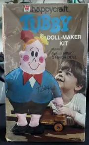 Vintage Whitman Happycraft Tubby 21” Doll-Maker Kit 1973 Sealed