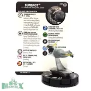 Heroclix Avengers Fantastic Four Empyre set Sunspot #039 Rare figure w/card!