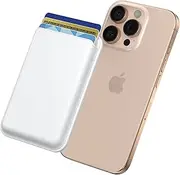 MagSafe Wallet Magnetic Card Holder, Premium Vegan Leather Phone Wallet for Phone Card Holder for iPhone 16 Plus Pro Max 15 14 13 12 Series