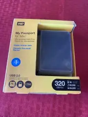 **NEW** WD My Passport for Mac 320GB - Portable External HDD - (WDBAAB3200ACH)