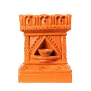 Tulsi Planter Flower Pot for Home Indoor Outdoor Brown 8.5x6.5 inch Tulsi Pot