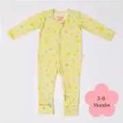 Bambi Mini Co. Wrigglesuit 3-6 Months Elfin Yellow