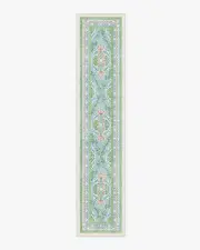 75' x 365' | Machine Washable Runner Rug | Kid & Pet Friendly | Indoor Rug | Mrs. Alice Skye Blue Multicolour Rug | Ruggable
