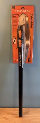 Fiskars Compact Extendable Tree Saw (3'–8') New