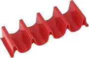 Taco Shell Holder – Multi-Use Metal Taco Tray, Stable Soft Shells Rack | Heat Resistant Serving Taco Carrier, Nonstick Wave Shape Food Base, Perfect for Keeping Shells Upright During Meal Prep
