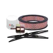Sakura Front Wiper Blades & Filter Service Kit for Holden Rodeo KB28 KB29 Metal