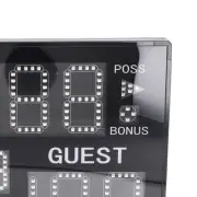 EU Plug Digital Basketball Scoreboard 11 Digit LED Display Electronic AD