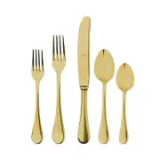 Mepra Brescia Oro 5 Piece Place Setting