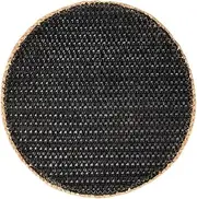 Maxwell & Williams Table Accents Placemat 38cm Round Black Natural