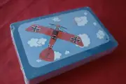 DECK OF PLAYING CARDS NEW RED BARRON AIRPLANE