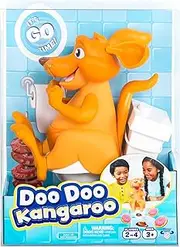 Moose Games Doo Doo Kangaroo Board Game for 2-4 Players