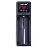 Lii-S1 Intelligent LCD Display USB Battery Charger for 18650 26650 14500 21700 Battery