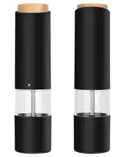 Fresh Fab Finds 2pc Electric Salt And Pepper Grinder