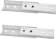 SWOOMEY 2Pcs Sectional Sofa Connector Brackets Hidden Headboard Wall Mount Furniture Fasteners Detachable Armrest Parts for Securing Sectional Couch Furniture Brackets