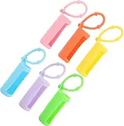 BATHVEVE 6Pcs Silicone Essential Oil Roller Bottle Holder Protective Case Durable Carrying Cover for Travel Safe Storage Present for Essential Oil Enthusiasts